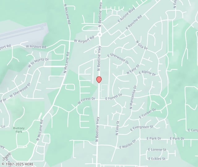 Location Map: 903 N. Beeline Highway Payson, AZ 85541